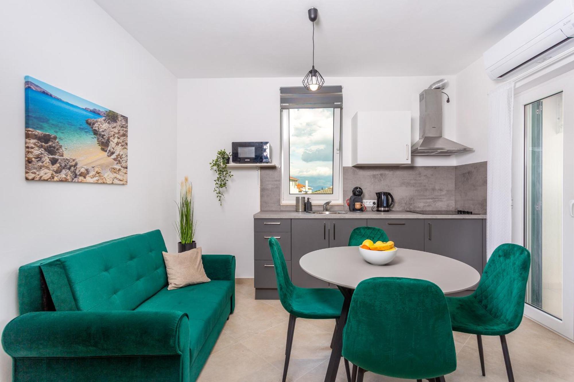 Divine Apartments Baška Екстериор снимка