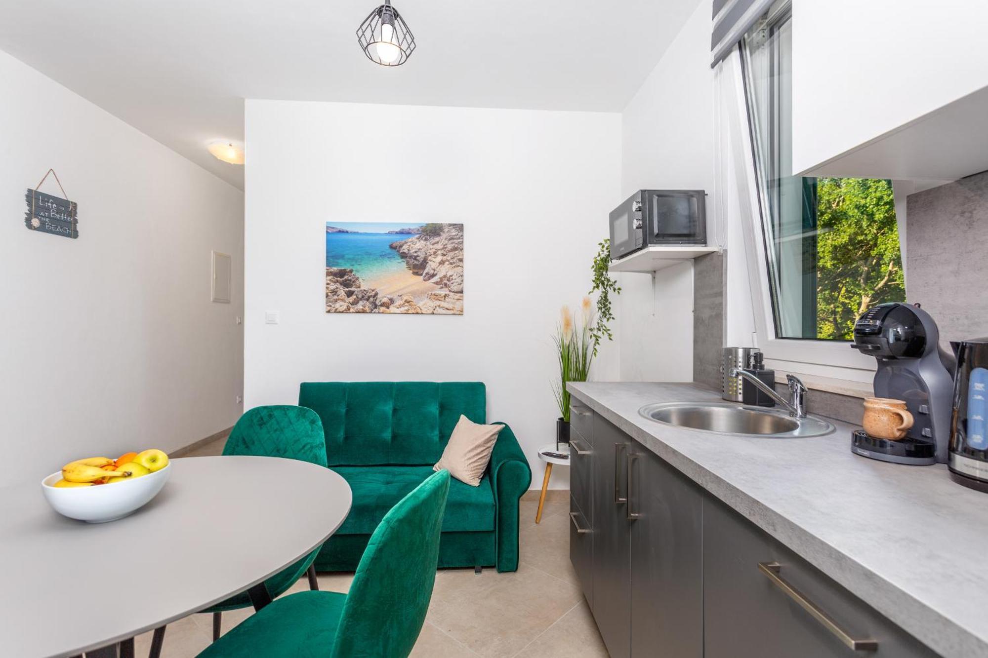 Divine Apartments Baška Екстериор снимка